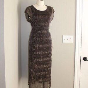 Metallic Gilli Dress